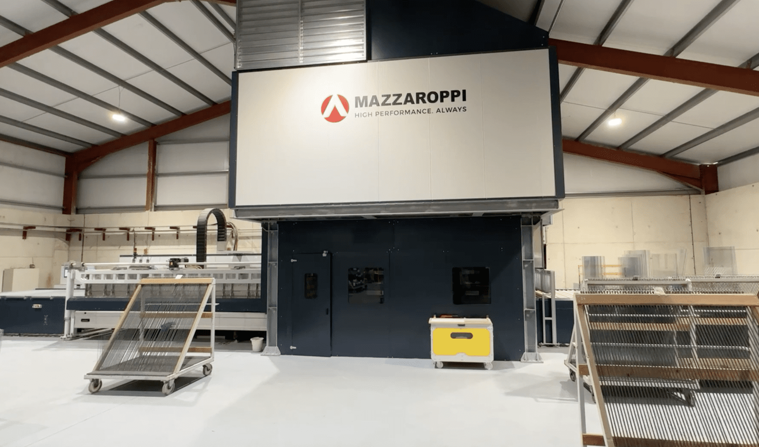 Derw Glass leads the way with the Mazzaroppi TP advanced tempering furnace