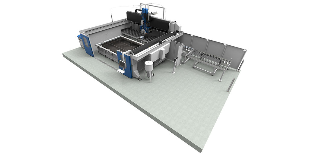Brembana Formax 5-axis bridge saw