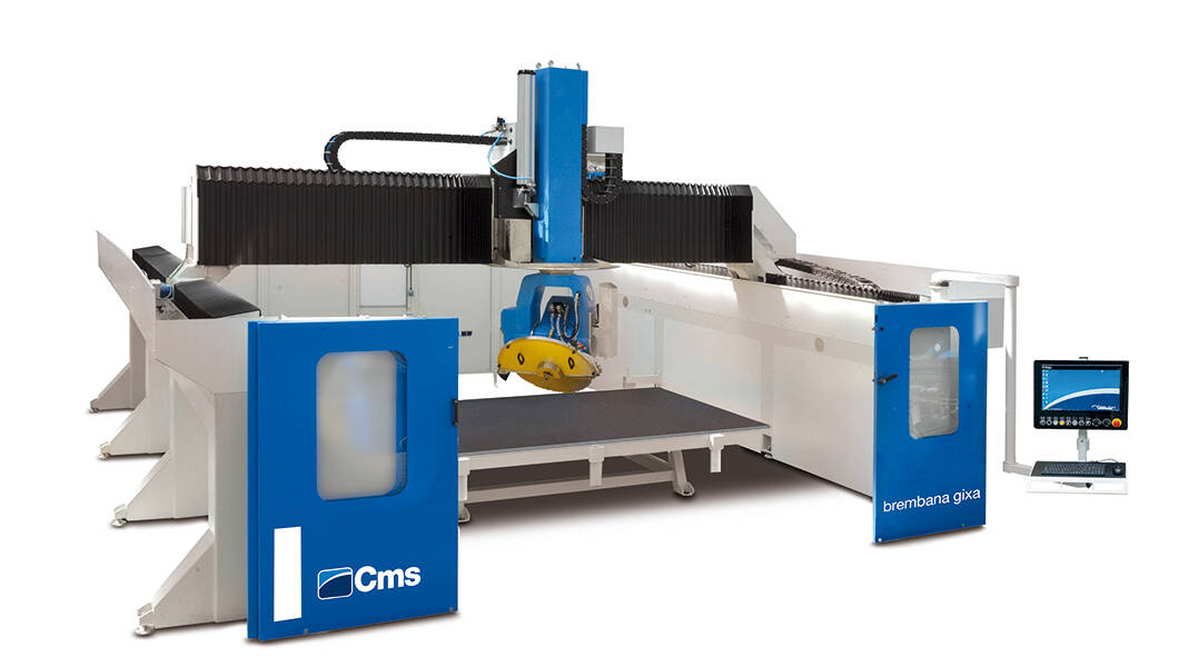 Brembana Gixa 5-axis bridge saw
