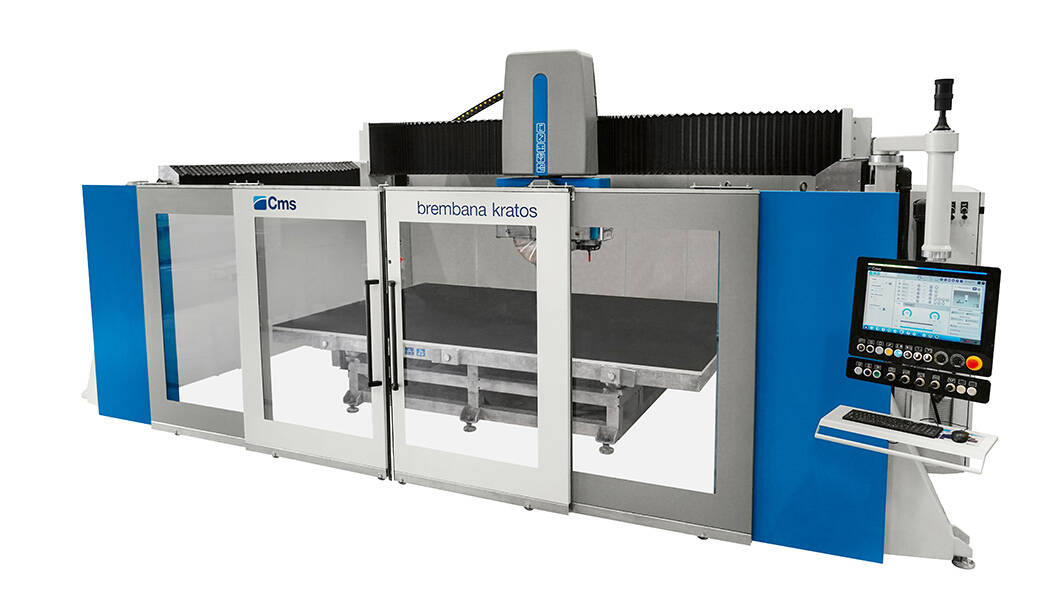 Brembana Kratos 5-axis bridge saw