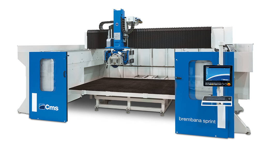 Brembana Sprint 5-axis bridge saw