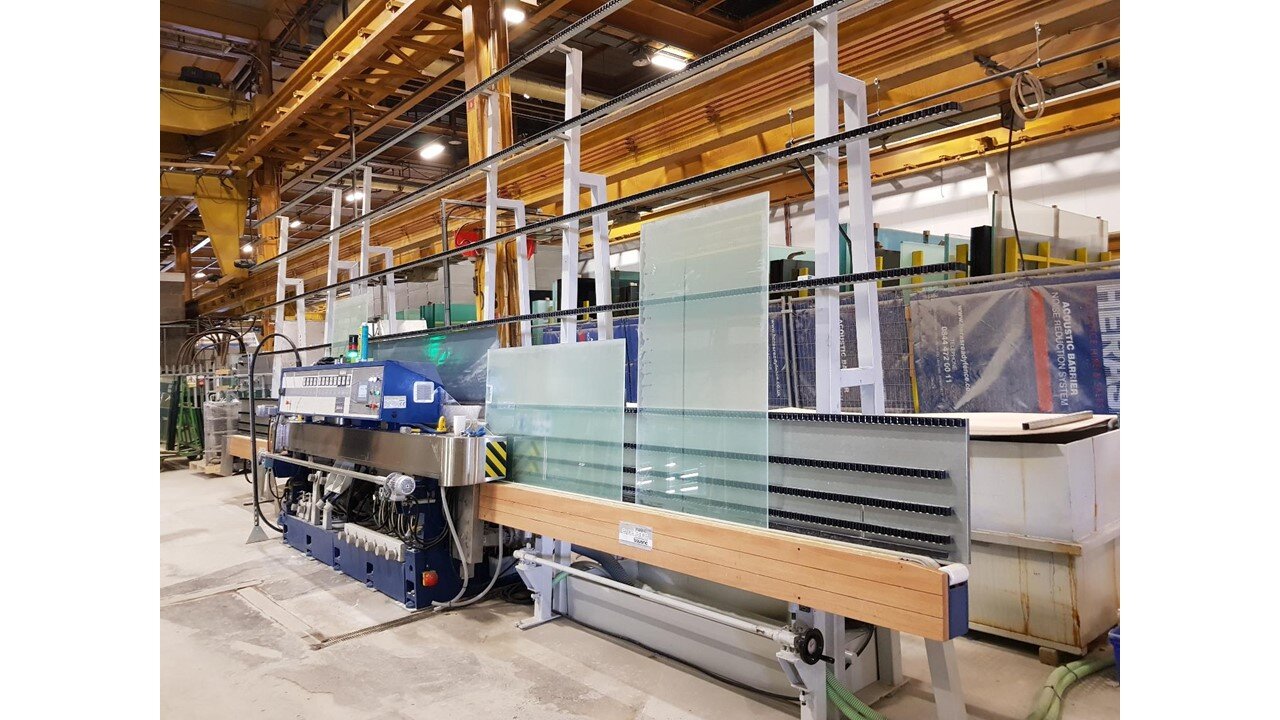 Bovone glass edging machine